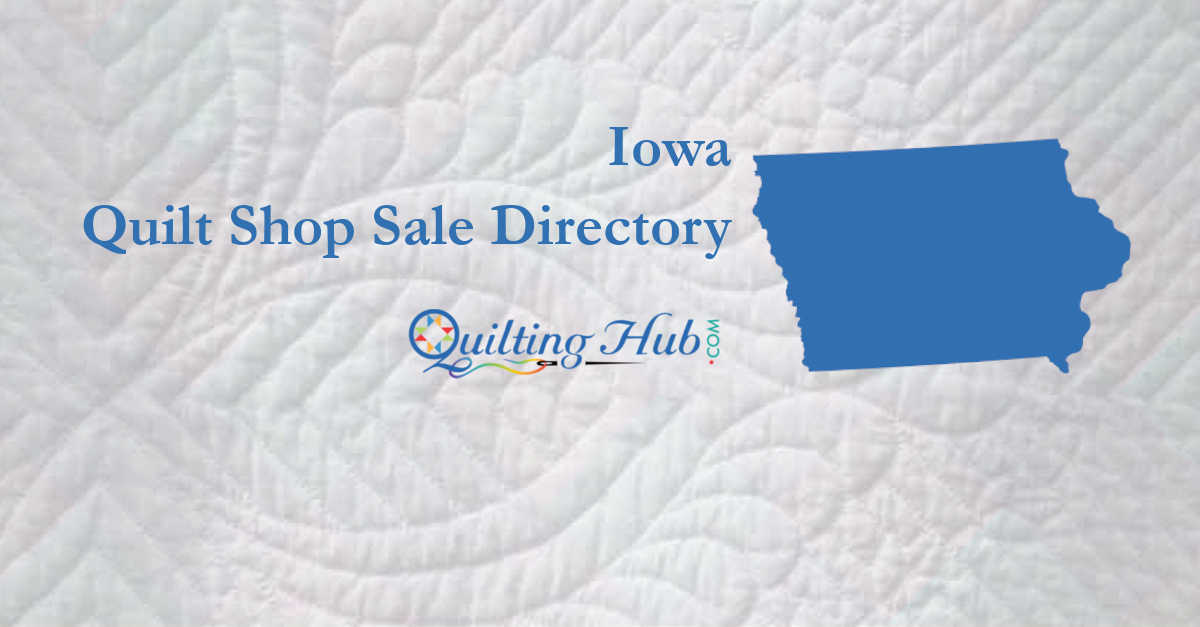 quilt shop sales of iowa